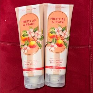 BBW 2pc Body Creams Pretty as a peach